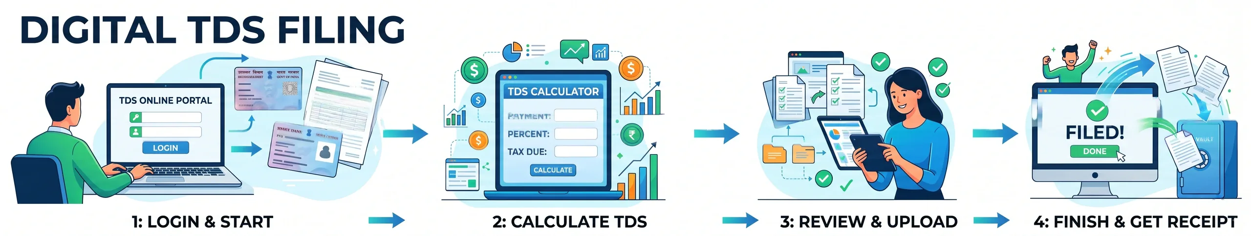 TDS / TCS return filing services